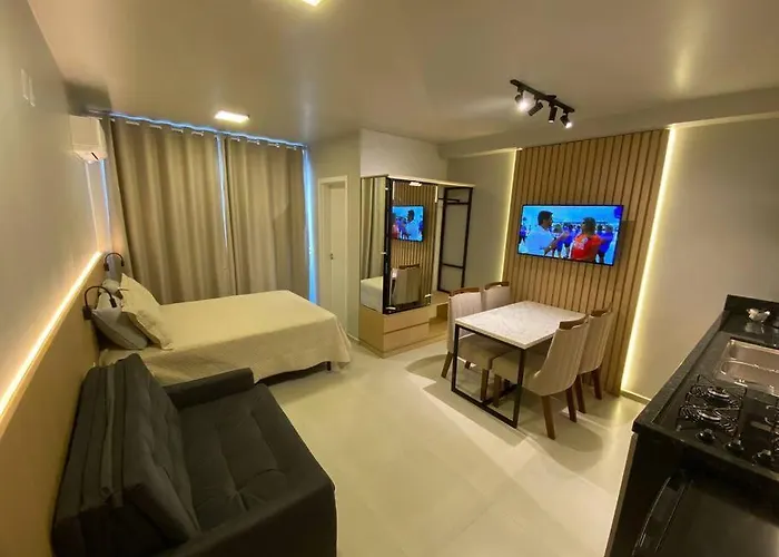 Studio Alto Padrao Confortavel Sem Taxa De Limpeza